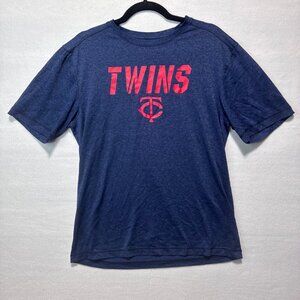 Twins Men's Medium Short Sleeve Shirt Baseball